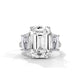 Grand Emerald Trilogy Statement Ring