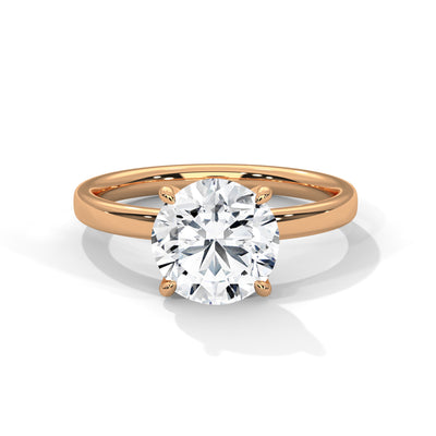 Eternal Embrace Solitaire Ring — IGI Certified Diamond Jewellery | My Carat India