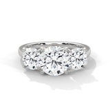 Trilogy Embrace Solitaire Ring