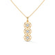 Orbital Trio Diamond Pendant