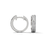 Triple Row Constellation Huggie Earrings