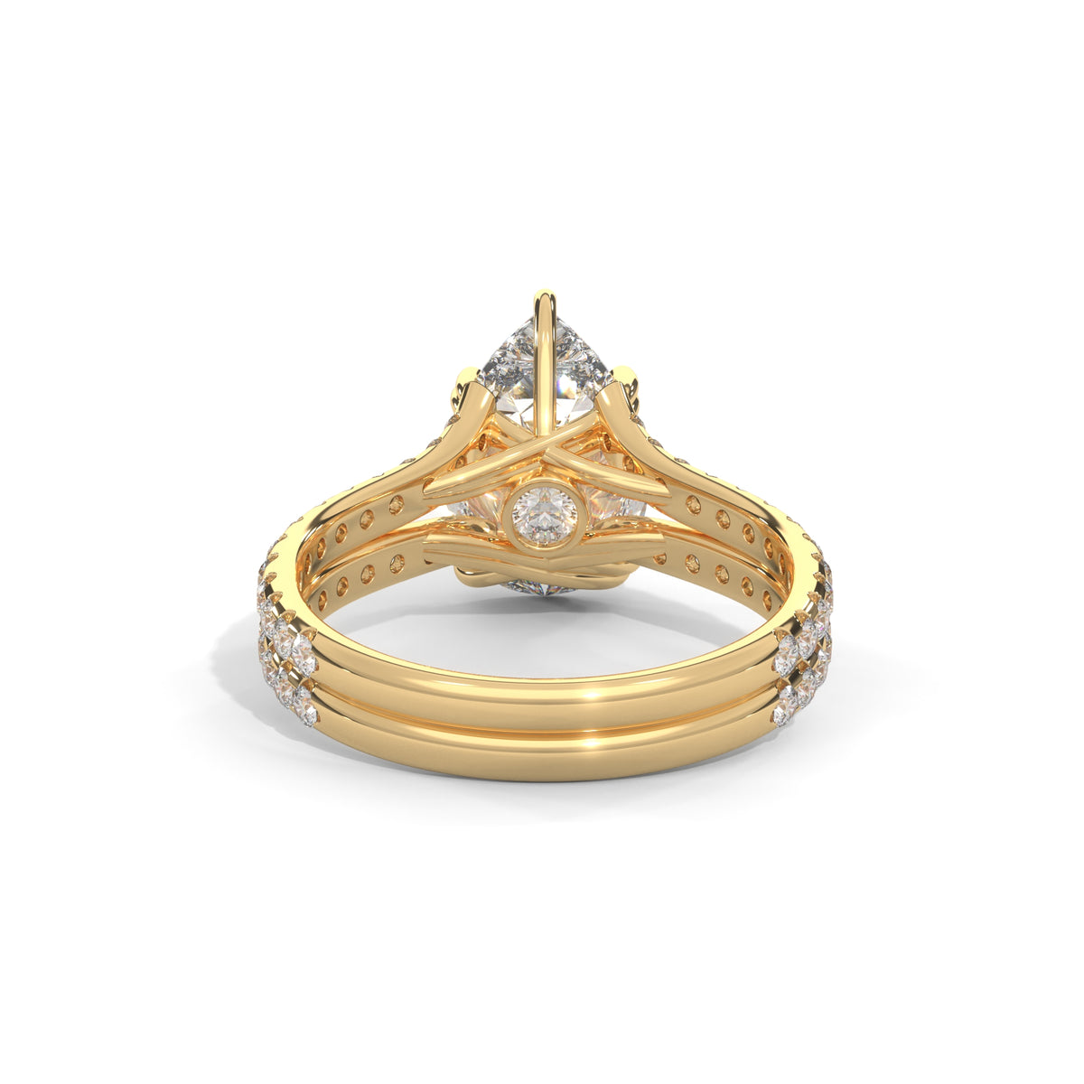 Sovereign Pear Solitaire Ring