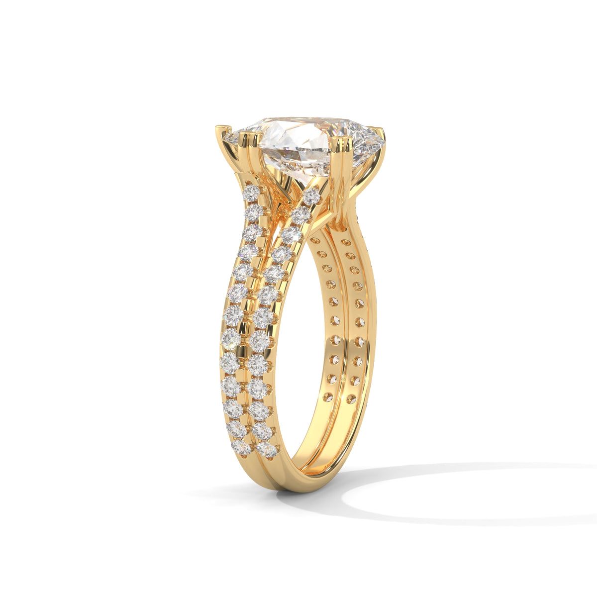 Sovereign Pear Solitaire Ring