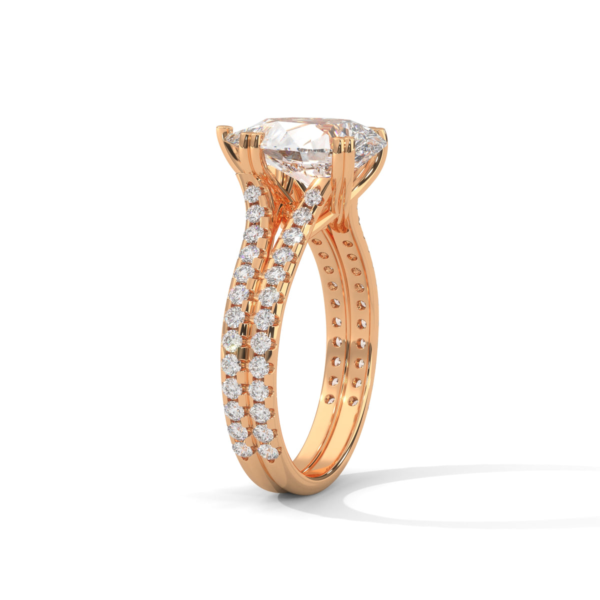 Sovereign Pear Solitaire Ring