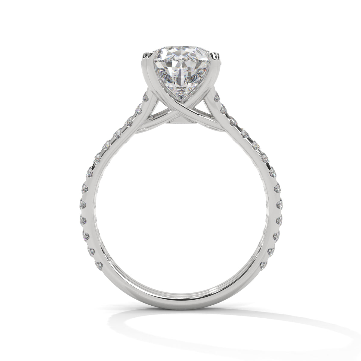 Sovereign Pear Solitaire Ring