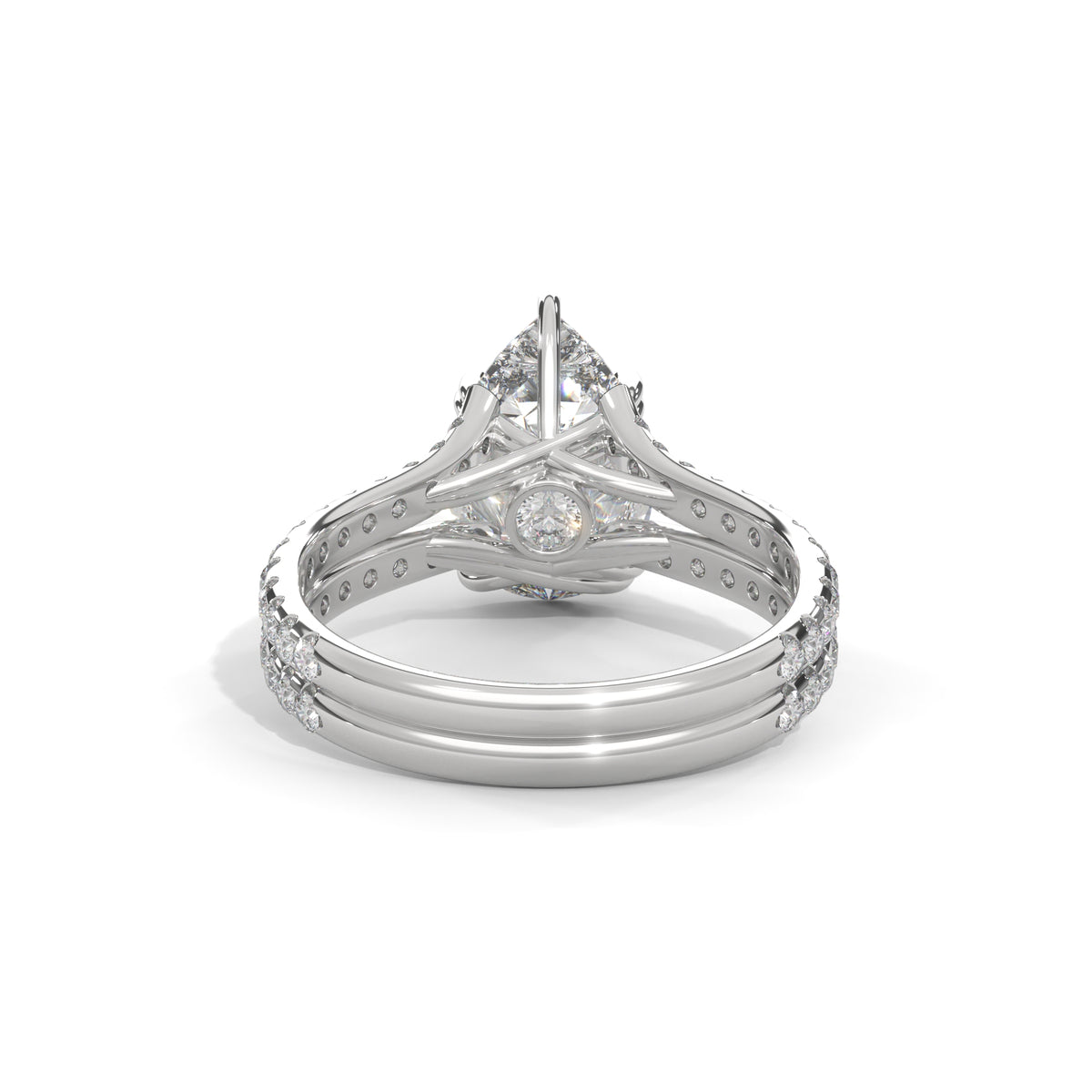 Sovereign Pear Solitaire Ring