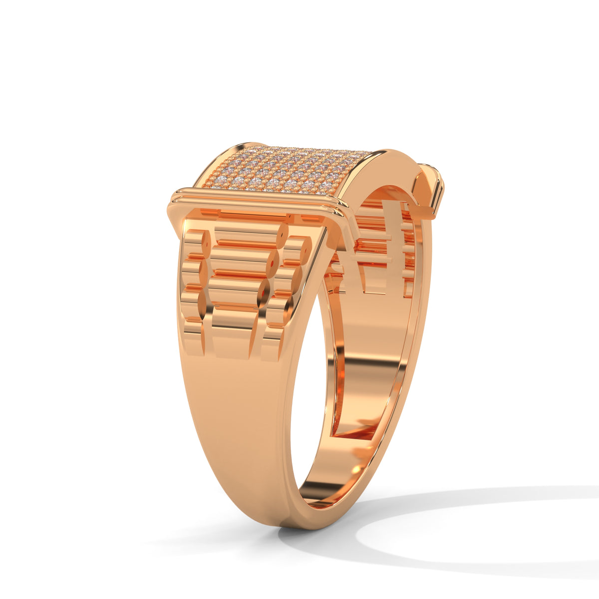 Rolex Grid Statement Ring