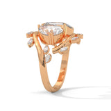 Celestial Bloom Toi et Moi Ring