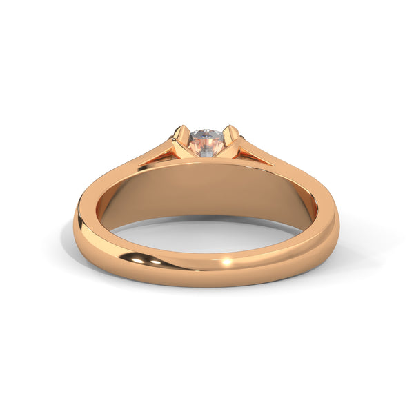 Sovereign Split Solitaire Ring
