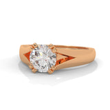 Sovereign Split Solitaire Ring