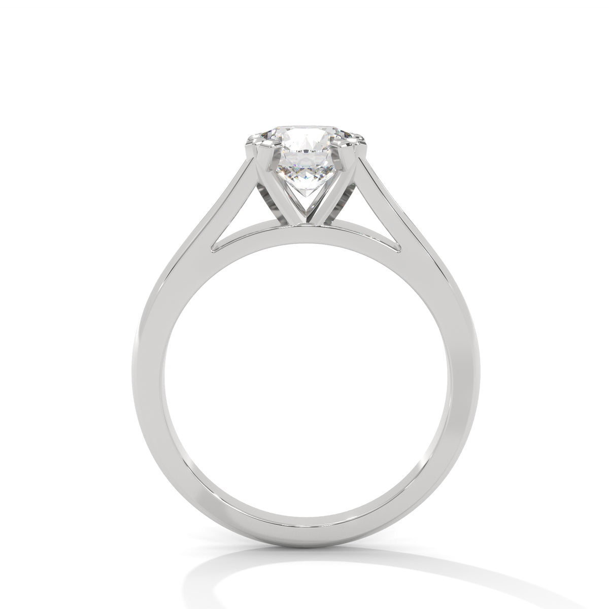 Sovereign Split Solitaire Ring