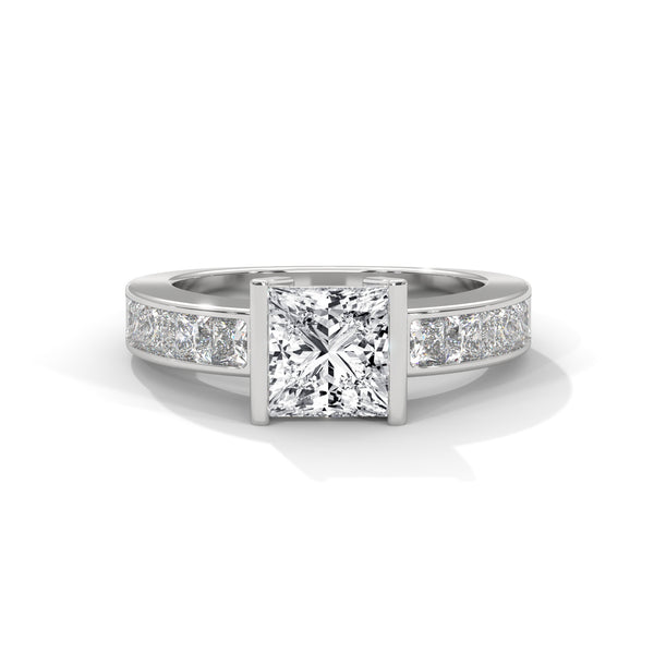 Royal Bar Solitaire Ring
