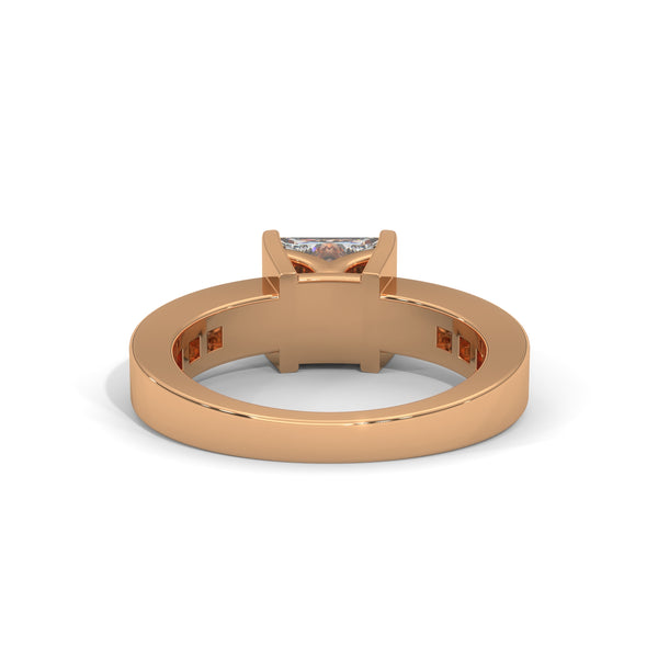Royal Bar Solitaire Ring