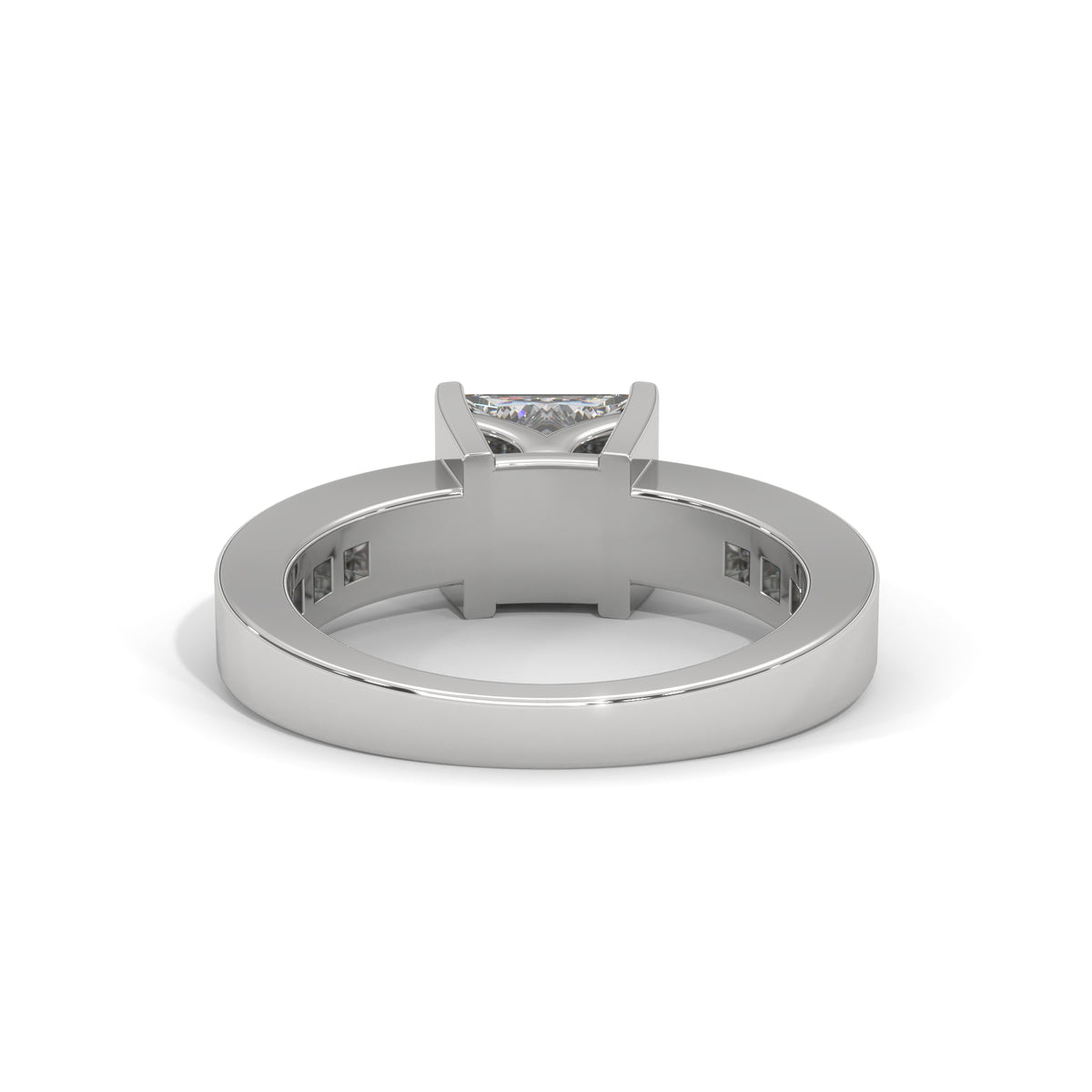 Royal Bar Solitaire Ring