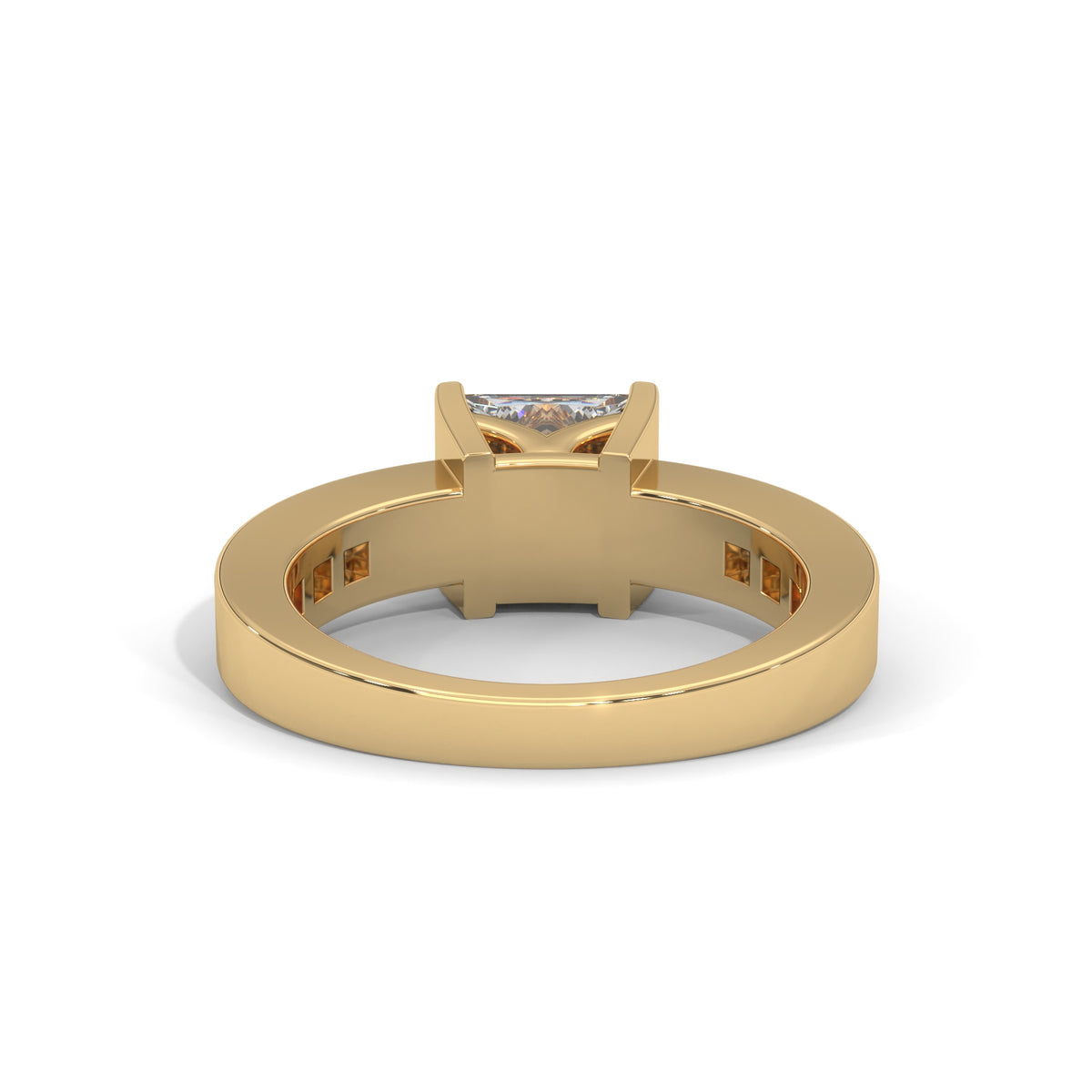 Royal Bar Solitaire Ring