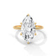 Marquise Blade Solitaire Ring