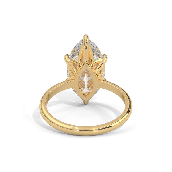 Marquise Blade Solitaire Ring