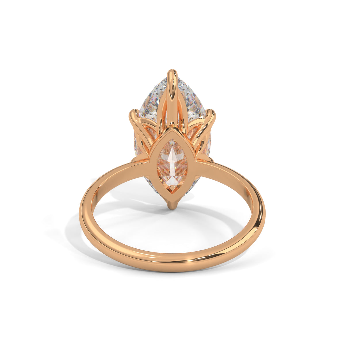 Marquise Blade Solitaire Ring
