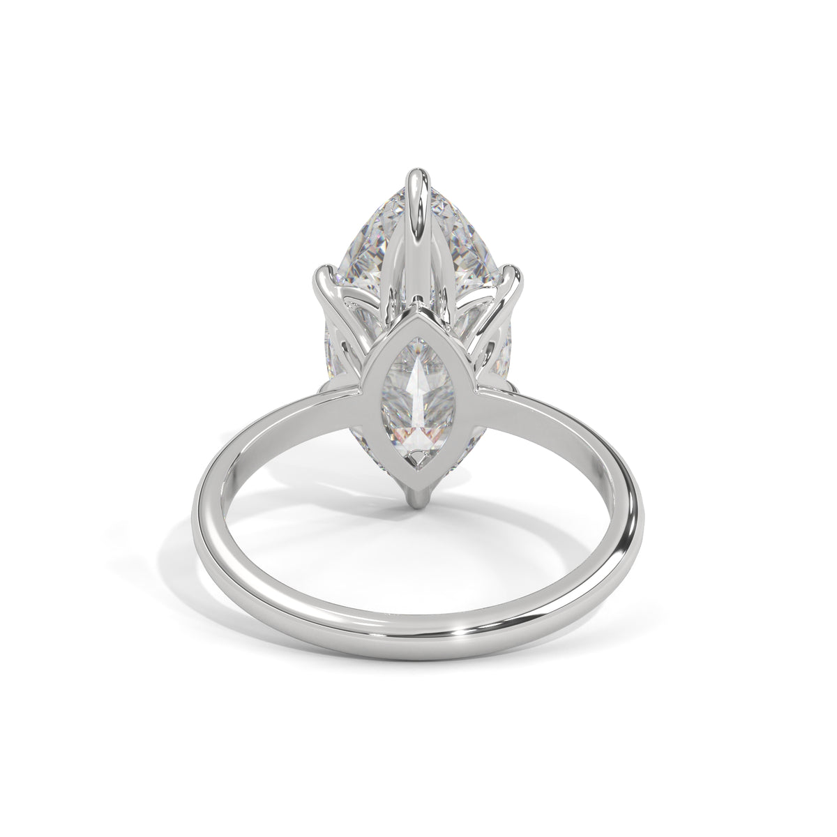 Marquise Blade Solitaire Ring