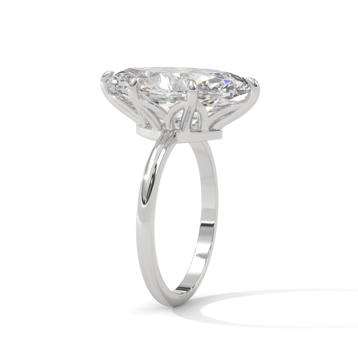 Marquise Blade Solitaire Ring