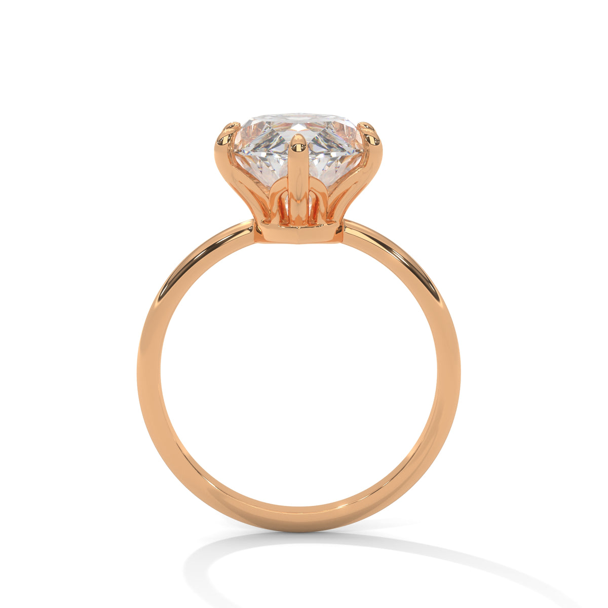 Marquise Blade Solitaire Ring