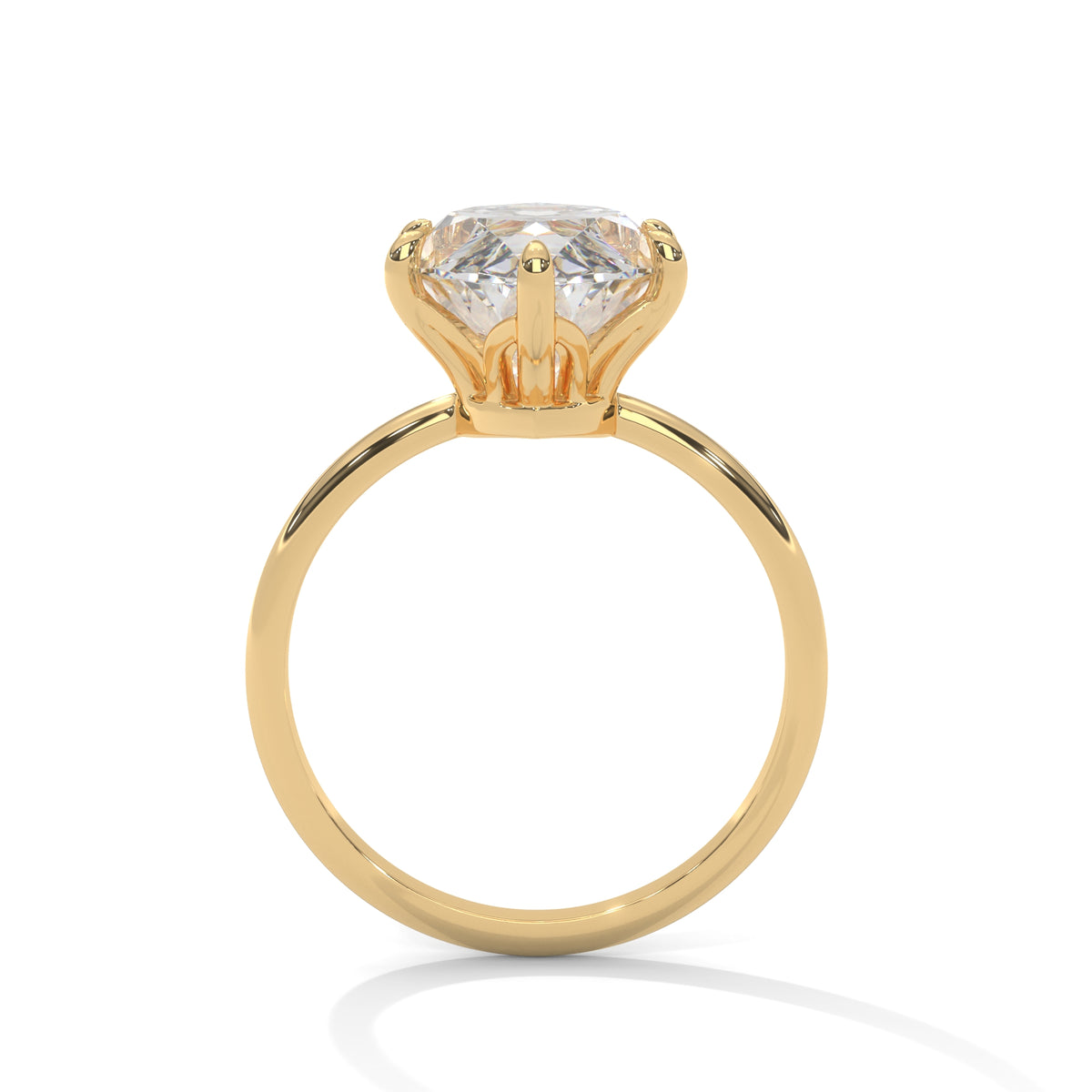 Marquise Blade Solitaire Ring