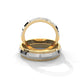 Geometric Gleam Eternity Ring