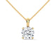 Brilliant Apex Solitaire Pendant