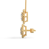 Royal Prism Halo Pendant Set
