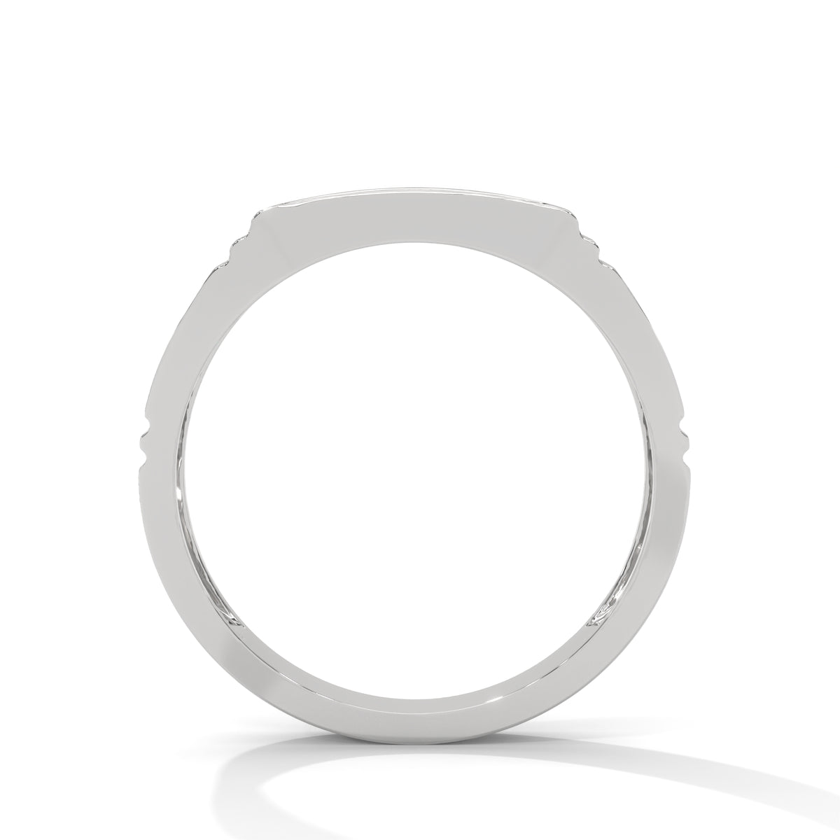 Grid Mosaic Statement Ring