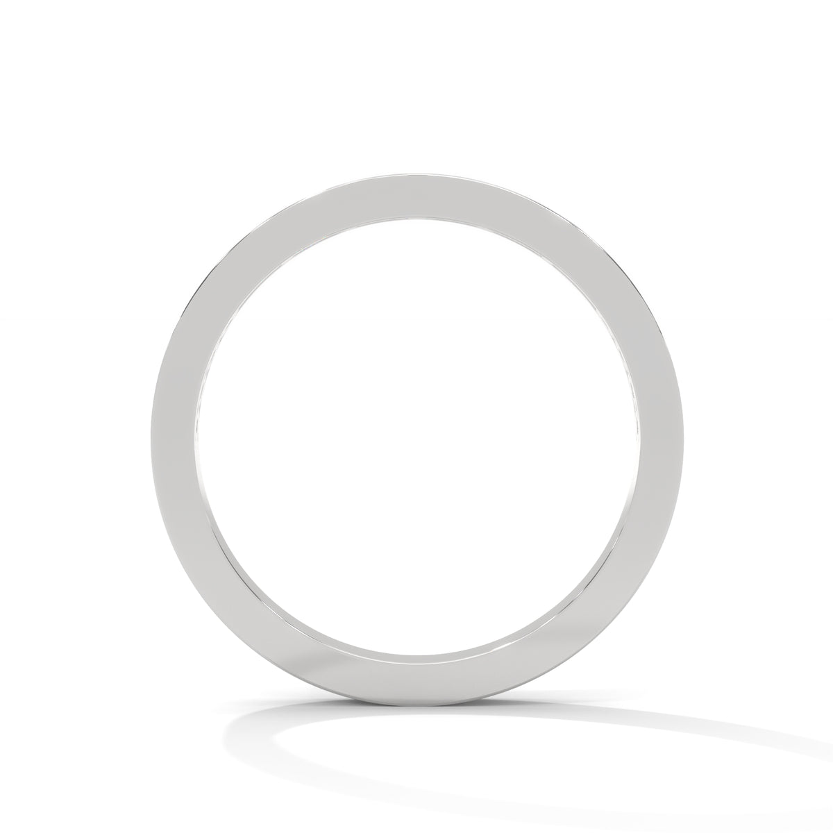 Baguette Brilliance Half Eternity Ring