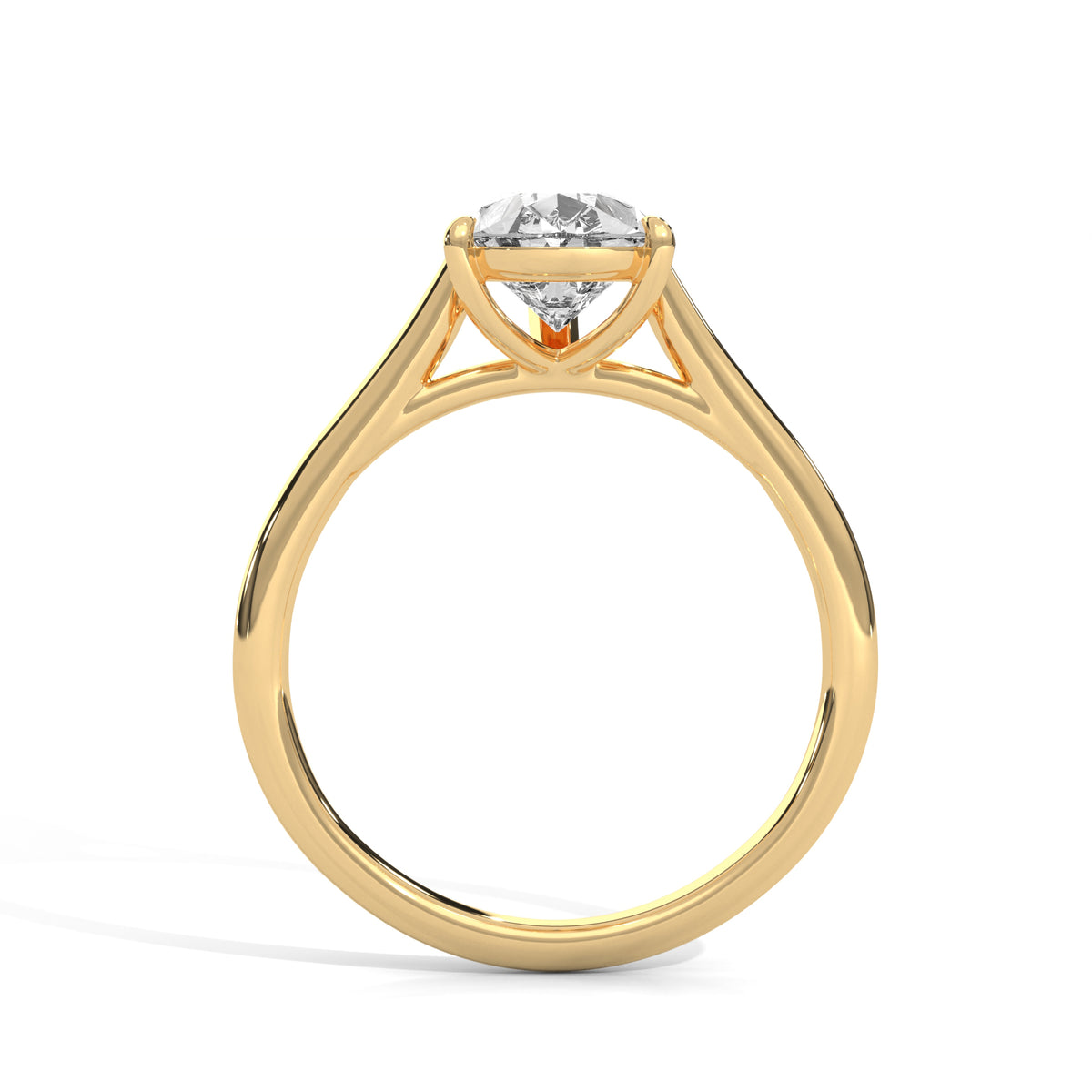 Teardrop Reverie Solitaire Ring