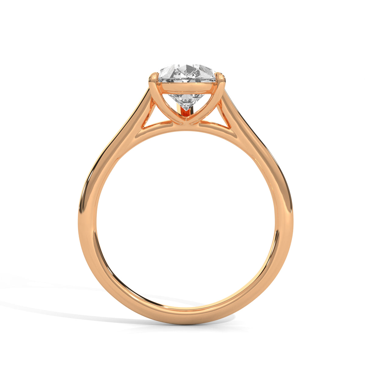 Teardrop Reverie Solitaire Ring
