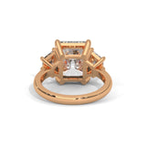 Radiant Sovereign Three-Stone Ring