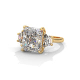 Radiant Sovereign Three-Stone Ring