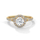 Celestial Bloom Halo Ring