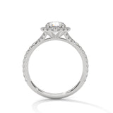 Celestial Bloom Halo Ring