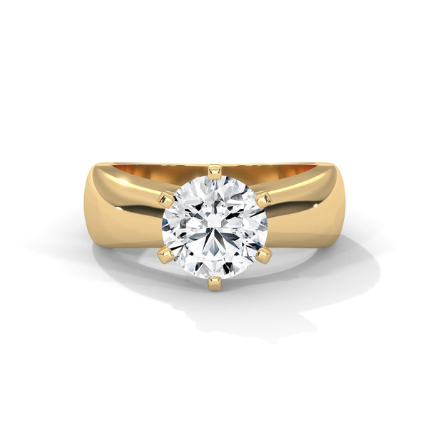 Sovereign Arch Solitaire Ring