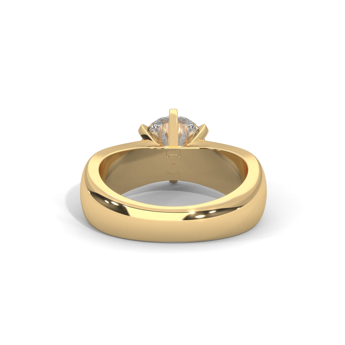 Sovereign Arch Solitaire Ring