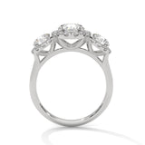 Celestial Trio Halo Ring