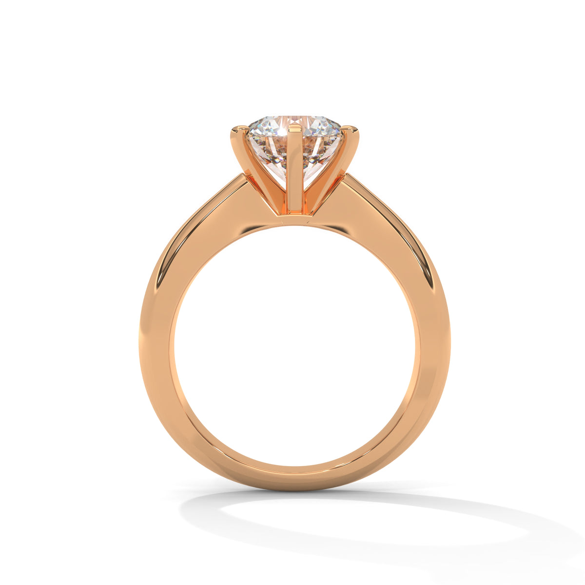 Sovereign Arch Solitaire Ring