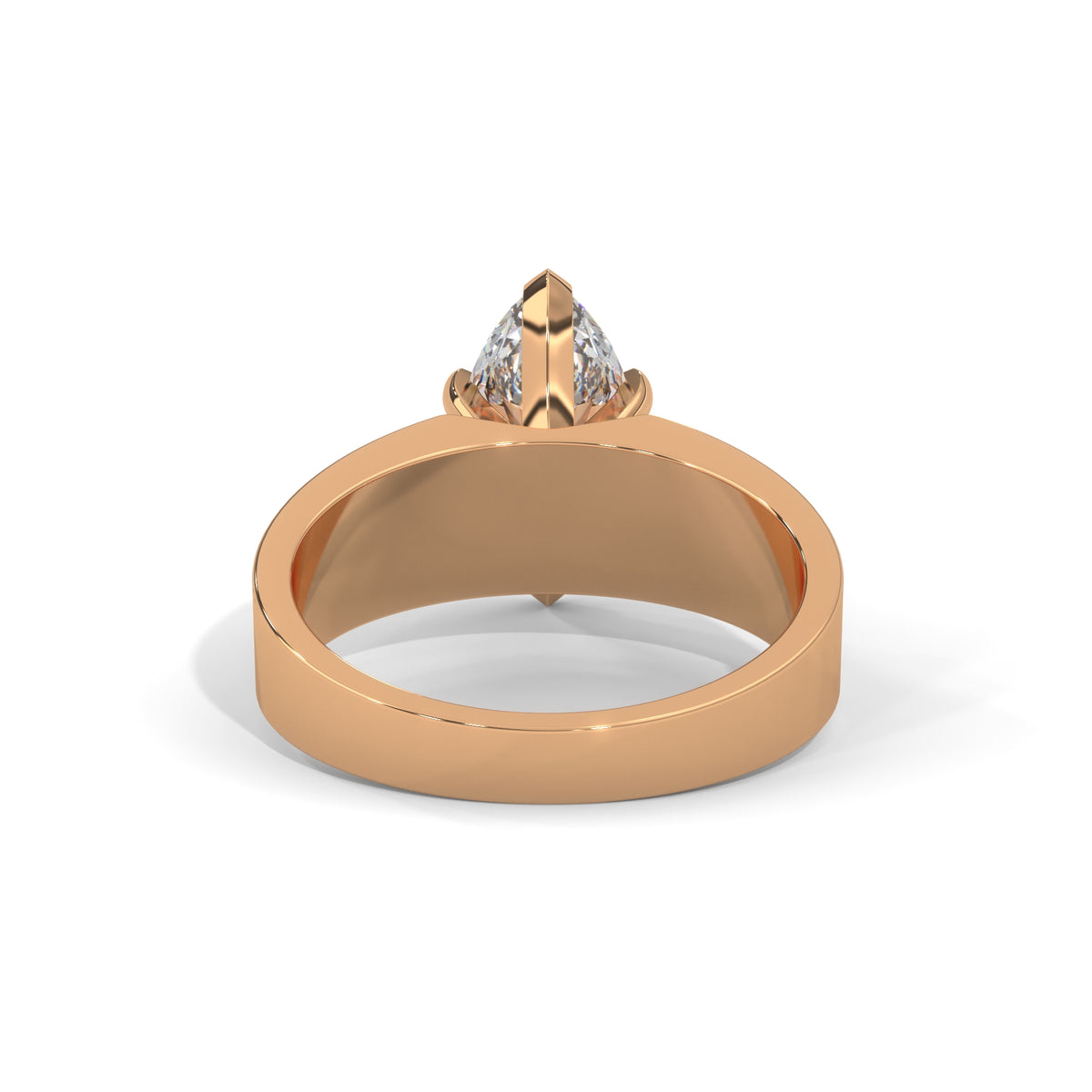 Marquise Embrace Solitaire Ring