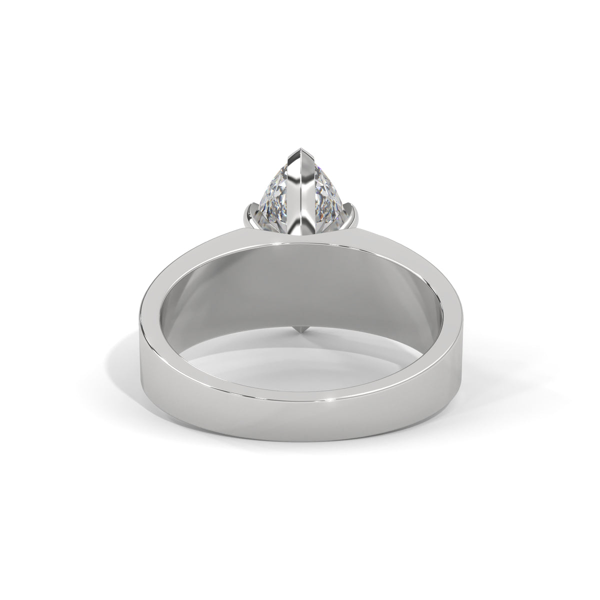 Marquise Embrace Solitaire Ring
