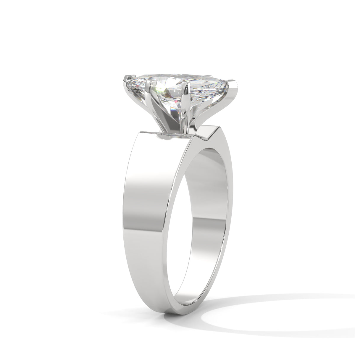Marquise Embrace Solitaire Ring