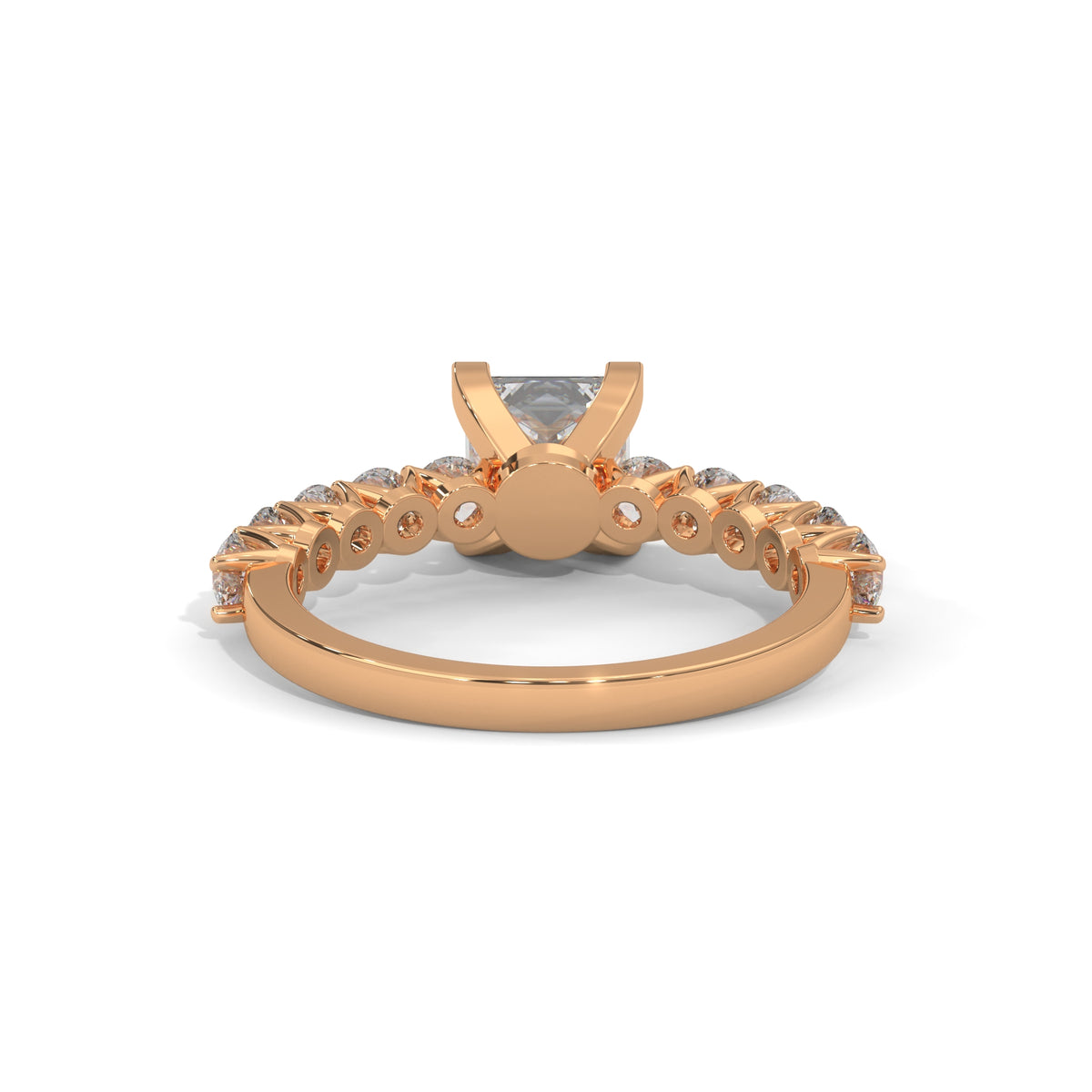 Royal Court Princess Solitaire Ring