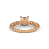 Royal Court Princess Solitaire Ring