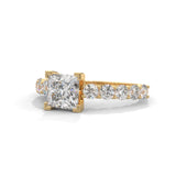 Royal Court Princess Solitaire Ring