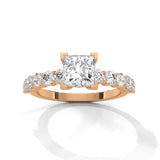 Royal Court Princess Solitaire Ring