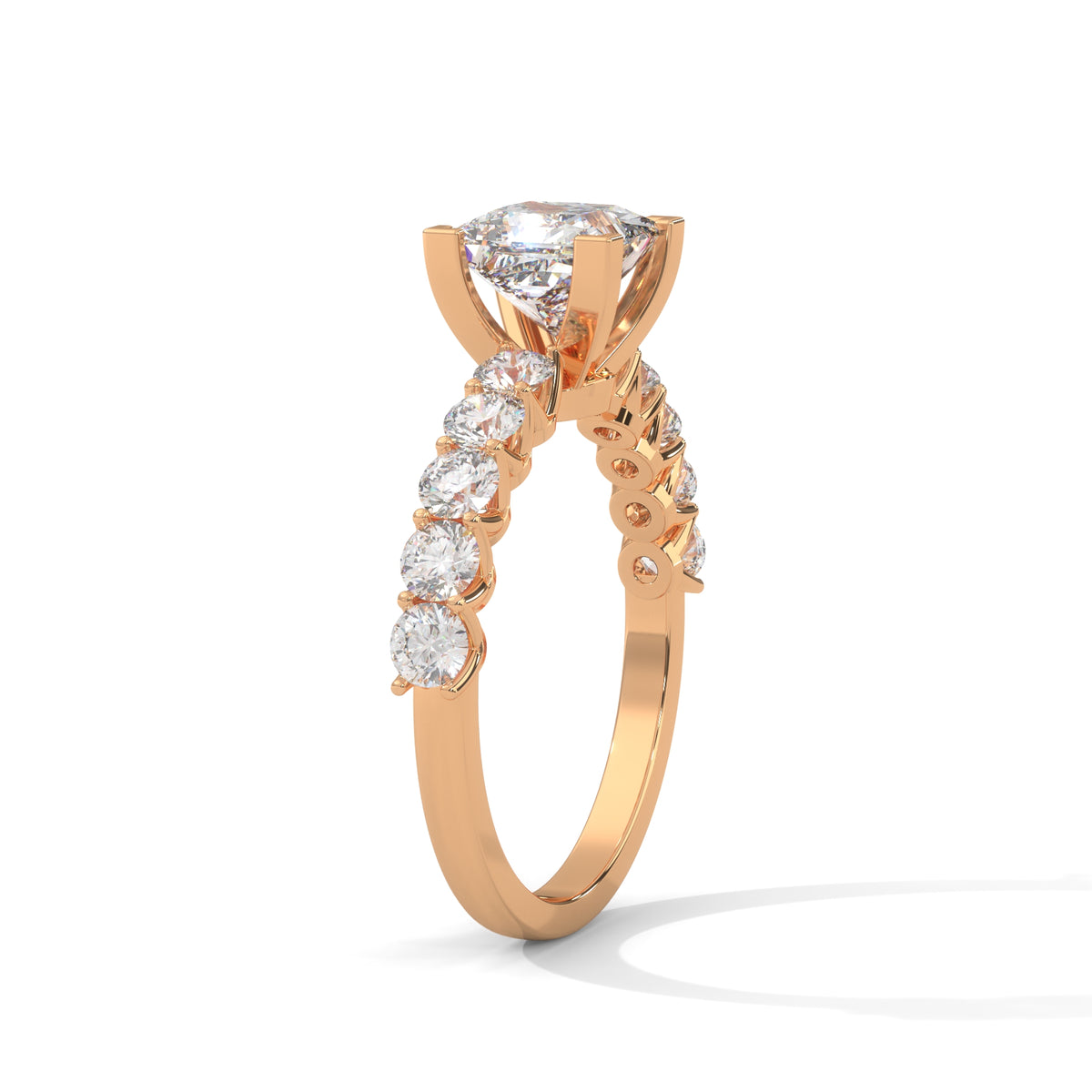 Royal Court Princess Solitaire Ring