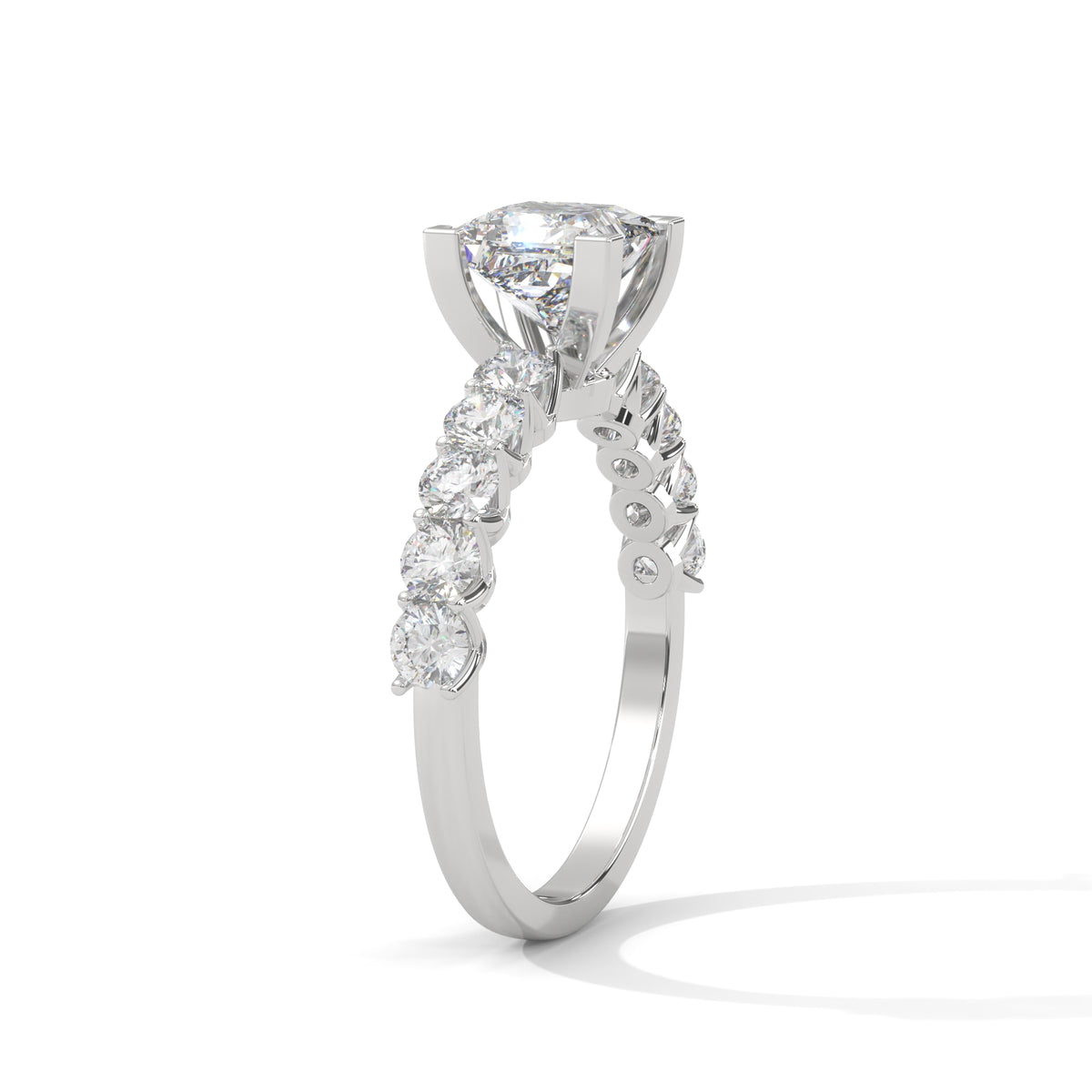 Royal Court Princess Solitaire Ring